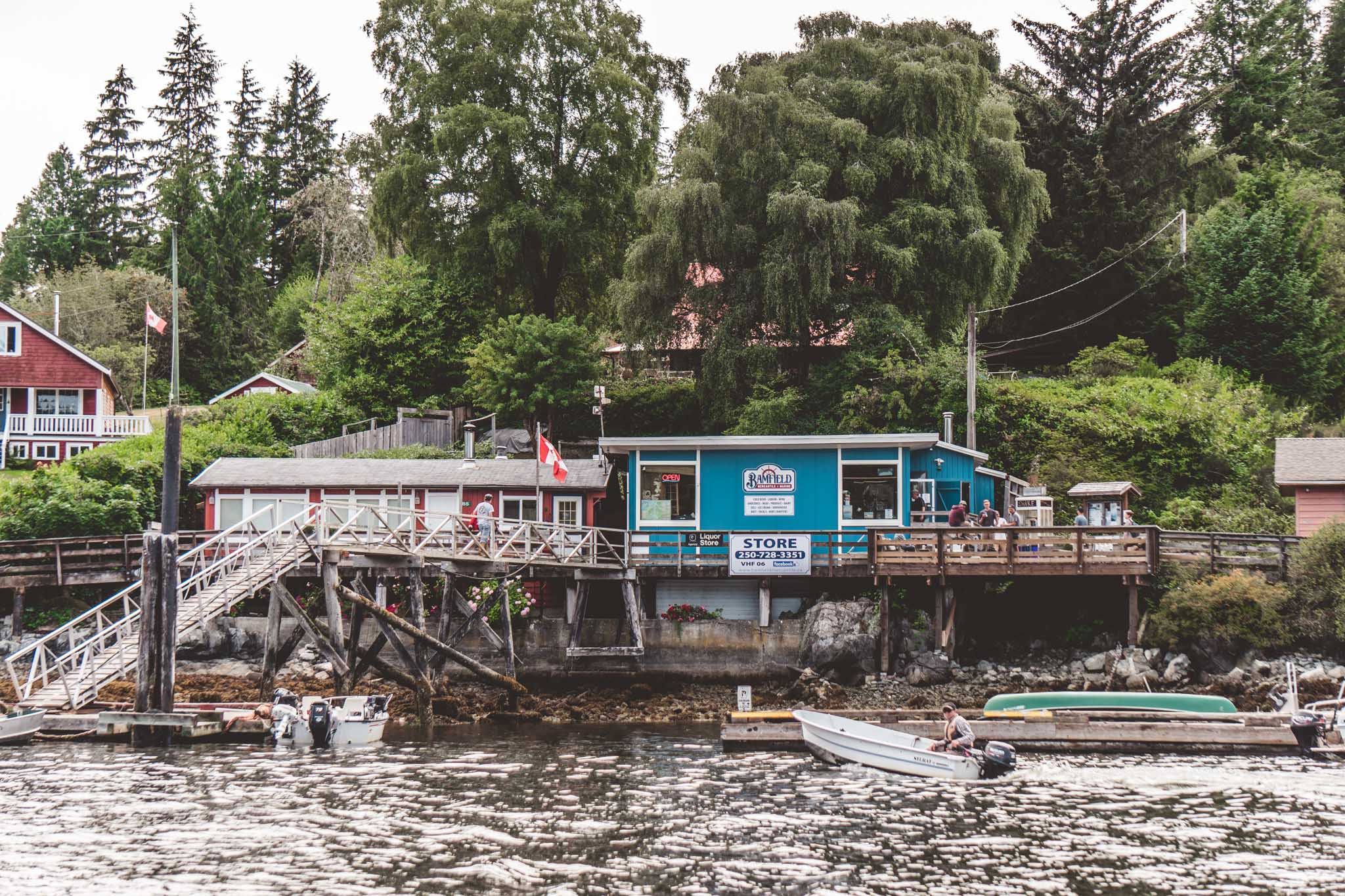 Bamfield waterfront
