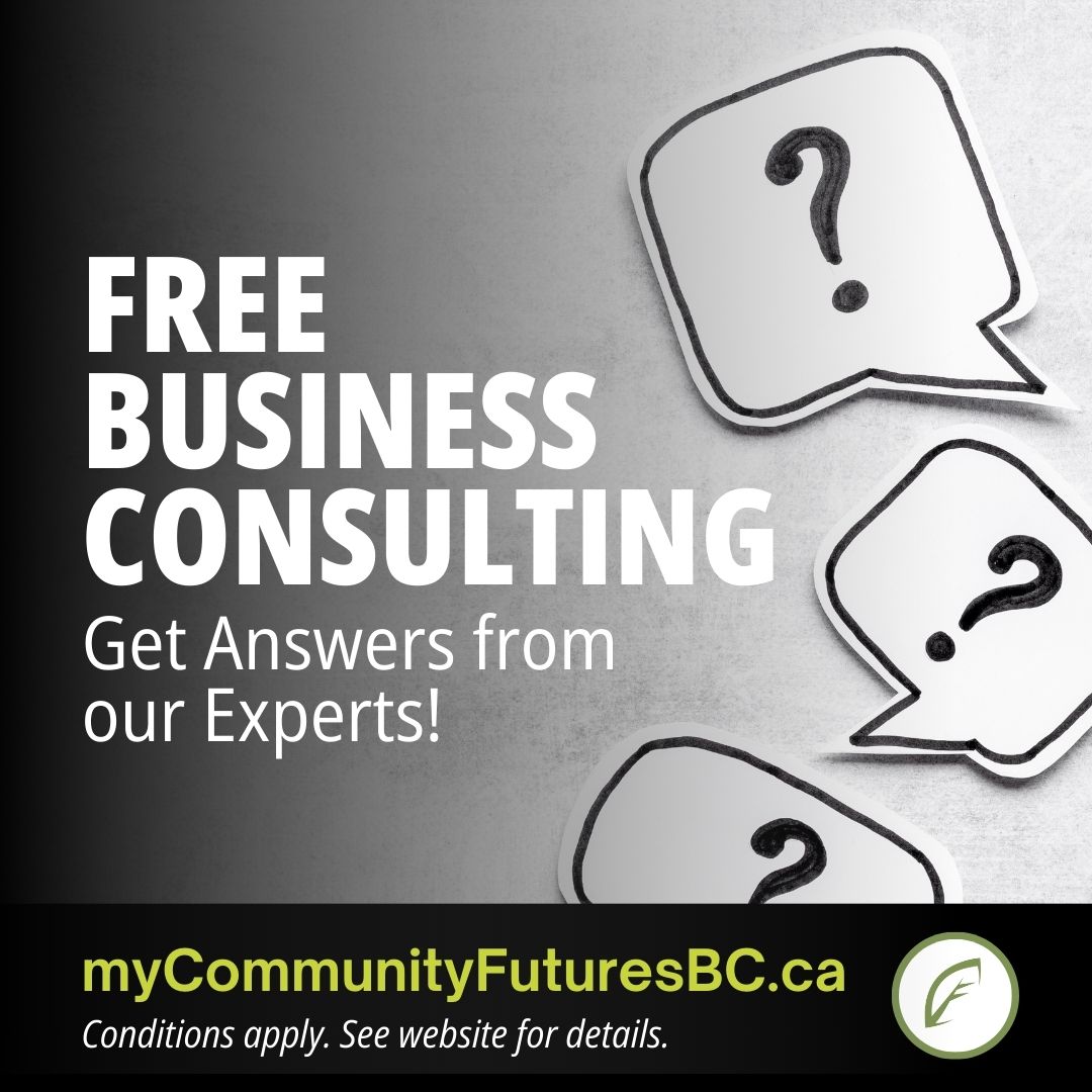 Free consulting for businesses Photo of artisan cutting leather, text overlay